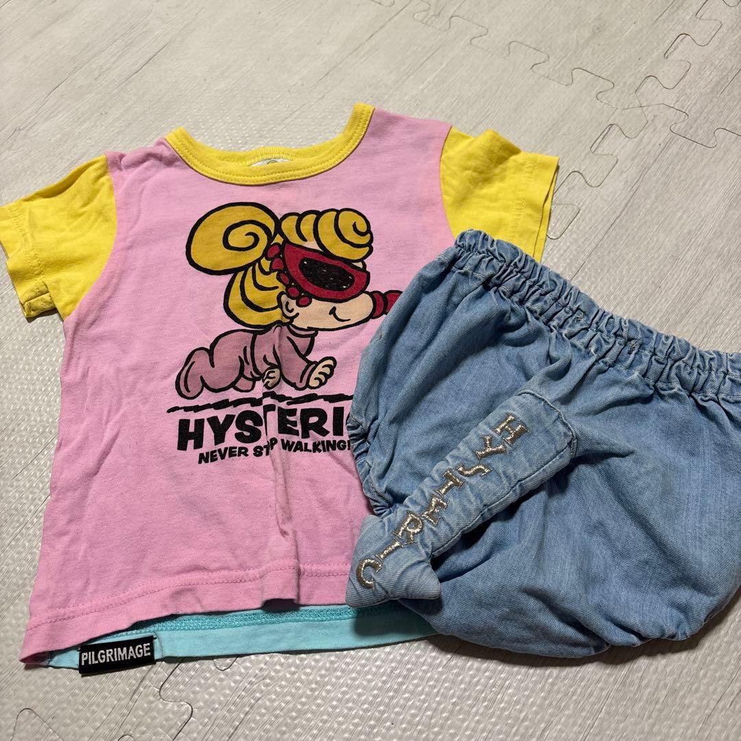 HYSMINI カラフルTシャツ サイズ80