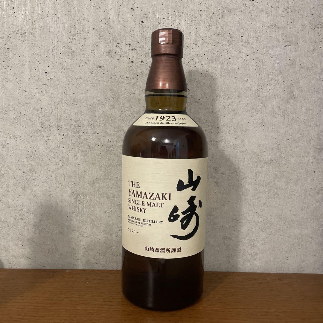 新品・未使用　山崎 シングルモルトウイスキー 700ml ノービンテージ