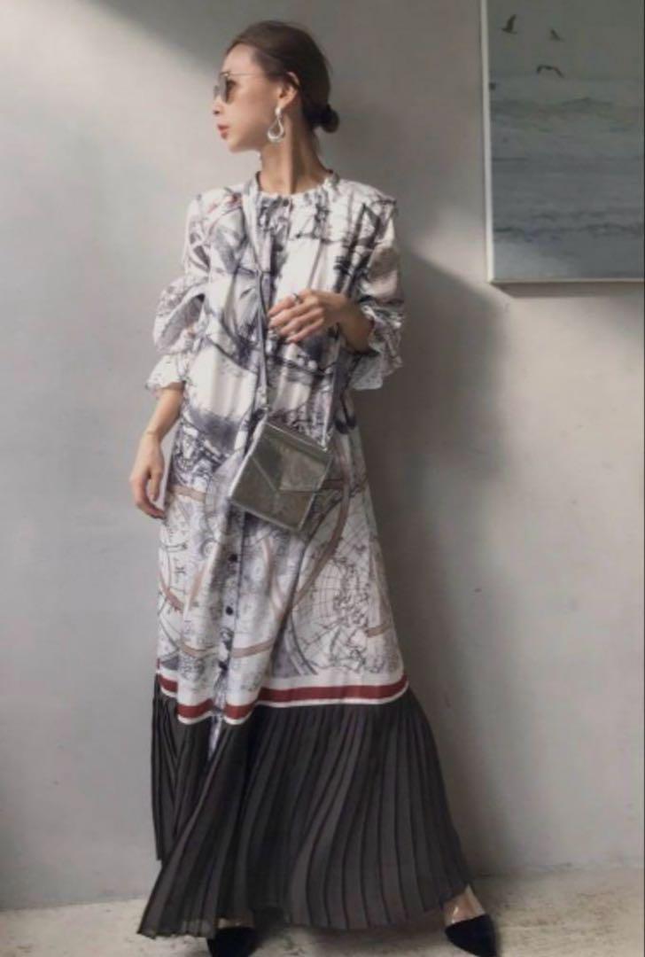 アメリヴィンテージ UNDRESSED CRUISE SCARF DRESS