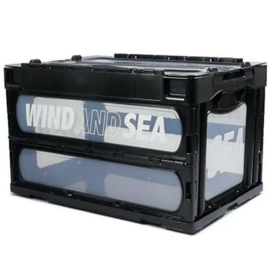 WIND AND SEA Container Box Black クリアタイプ WIND AND SEA Container Box Black クリアタイプ ケース