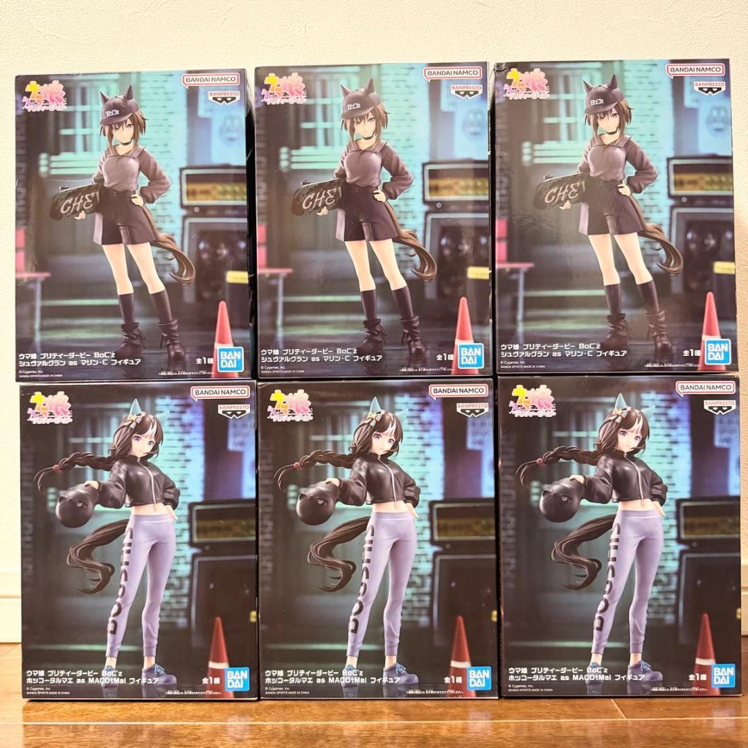 ウマ娘　シュヴァルグラン ホッコータルマエ　フィギュア　6体セット