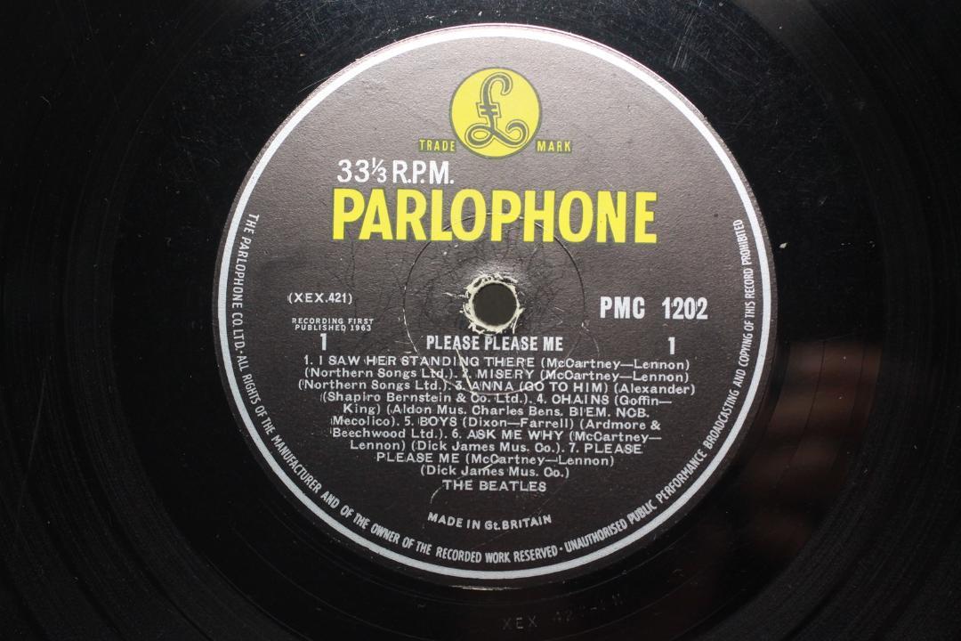The Beatles Please Please Me UK版 Mono