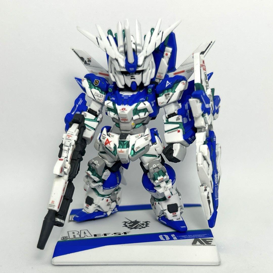 ガンダムコンバージ塗装　アムロ専用バンシィ・ノルン