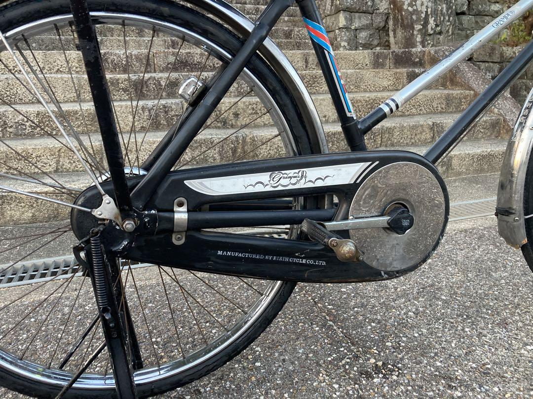 美品 英輪 実用車 昭和 レトロ 自転車 ビンテージ ロッド