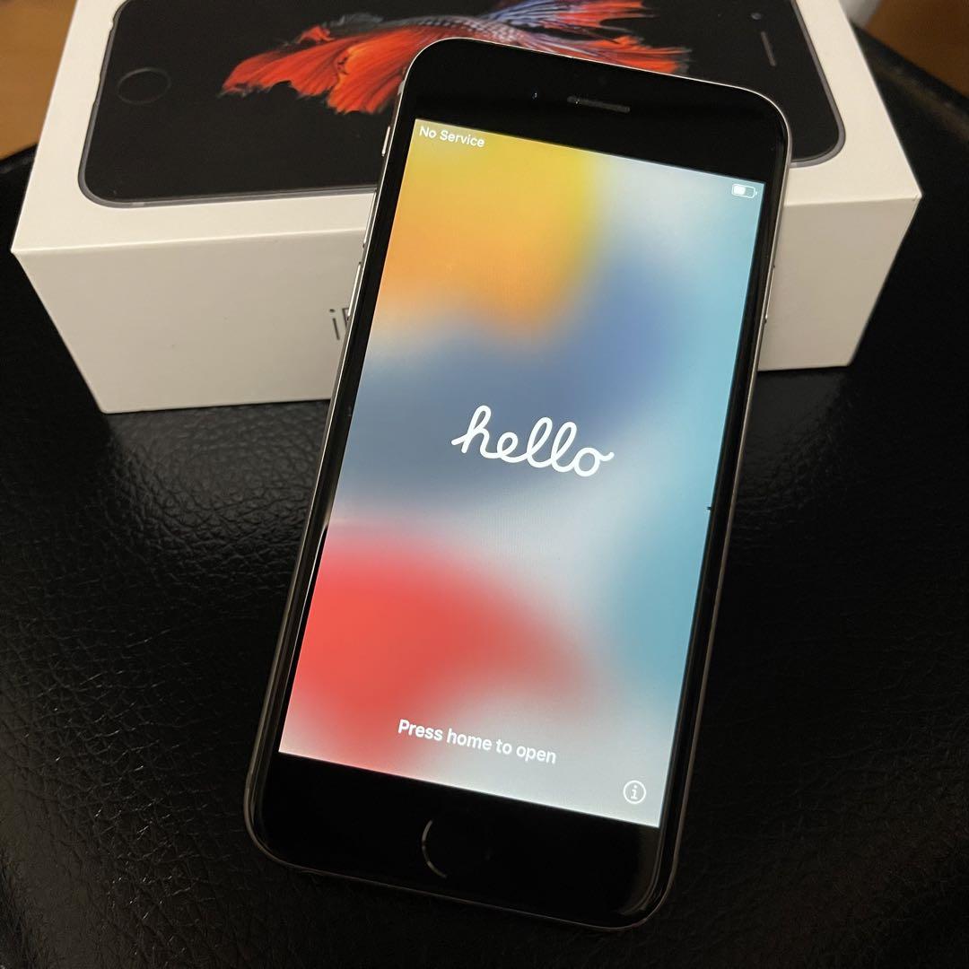iPhone 6s 64GB SIMロック解除済み スペースグレイ