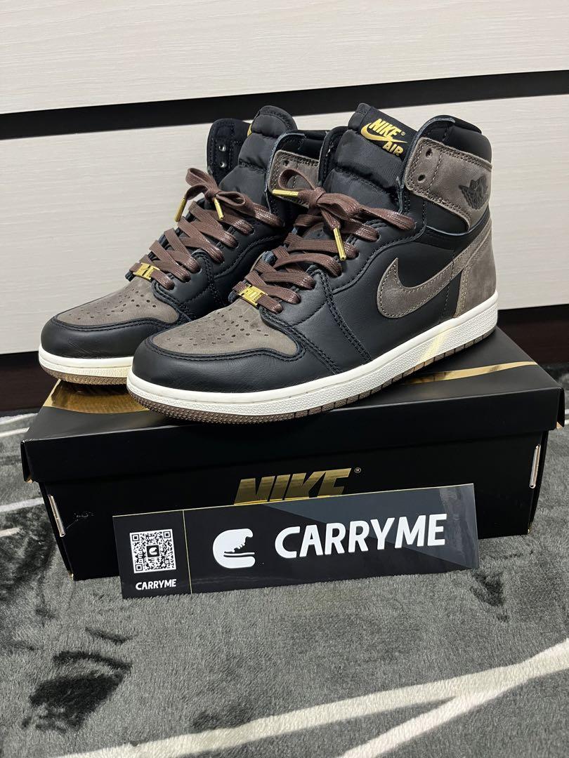 JORDAN BRAND AIR JORDAN 1 MID PALOMINO/WHITE-WILD BERRY 23SP