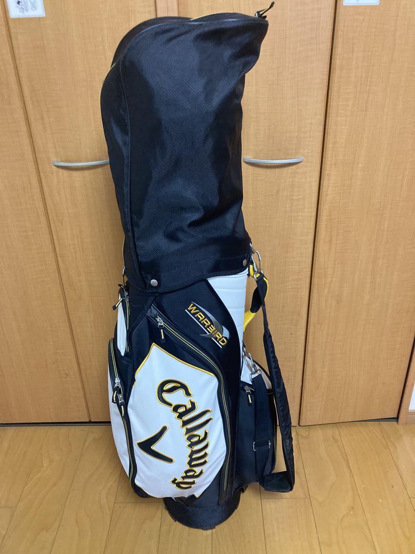 Callaway WARBIRD キャディバッグ 黒/白/黄色