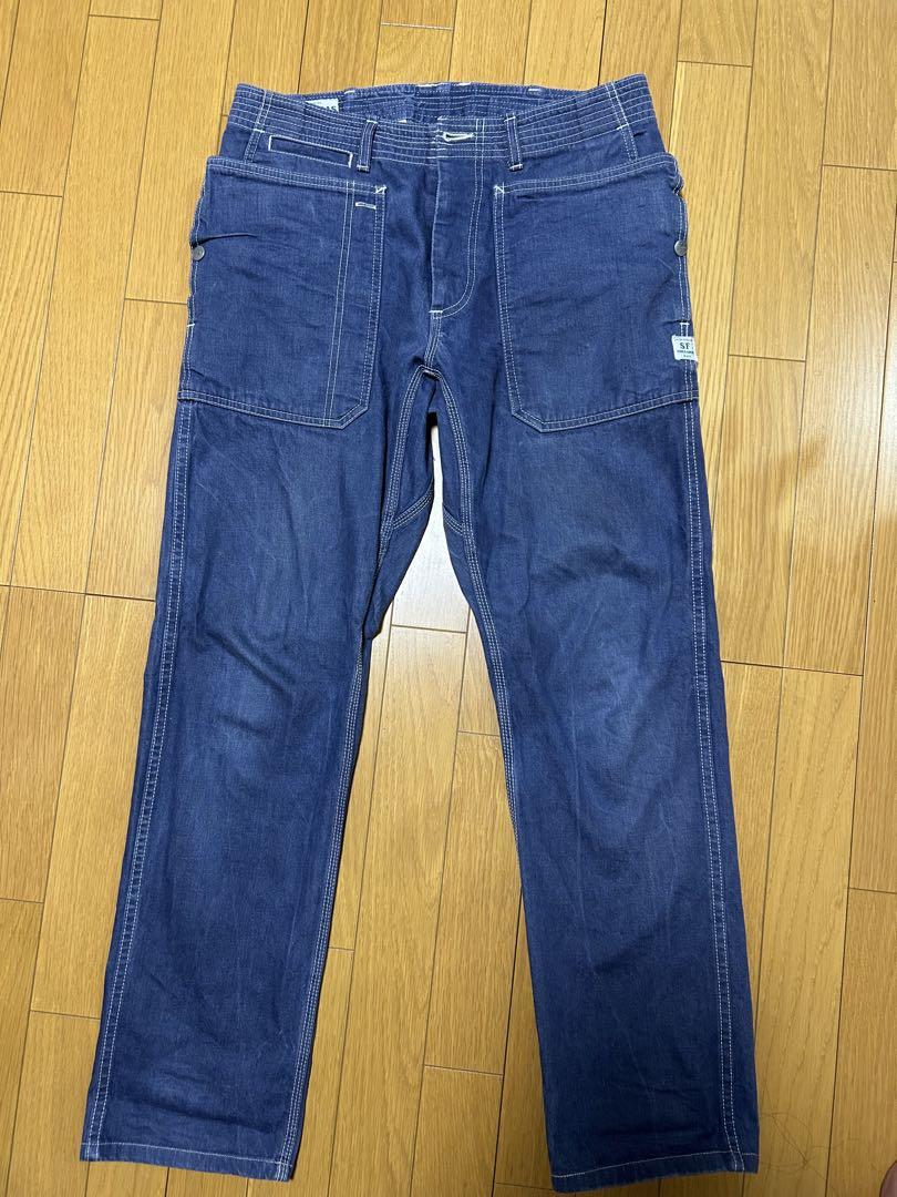古着)00s j.crew ワイドチノパンツ cityboy
