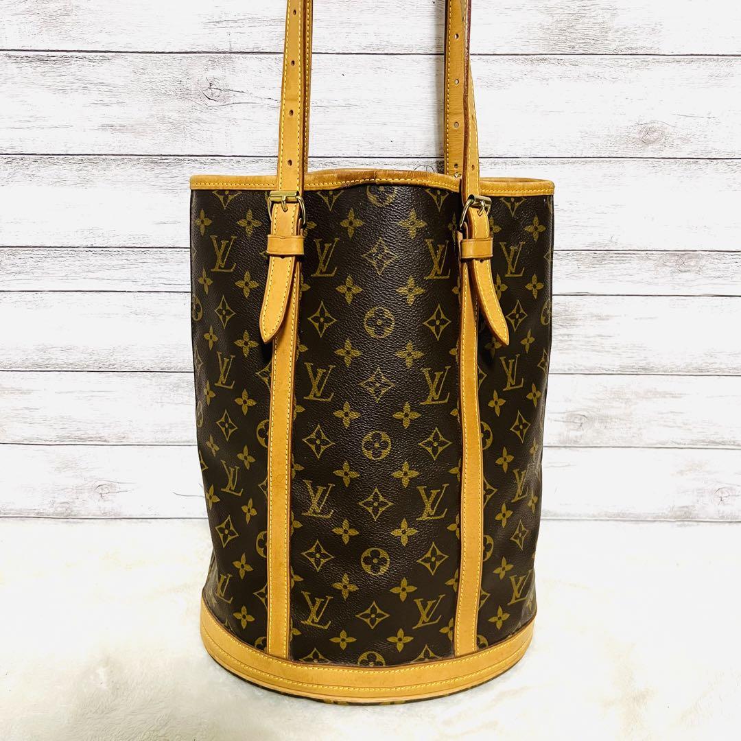 26000円で購入希望です【廃盤品】LOUIS VUITTON モノグラム　バケットGM トートバッグ