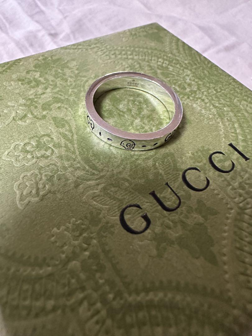 GUCCI ゴーストリング　20号　箱、袋、ギャランティ付