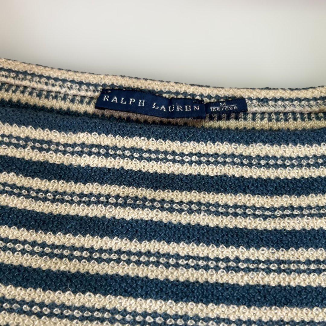 Ralph Lauren オフショルダーニットトップス M