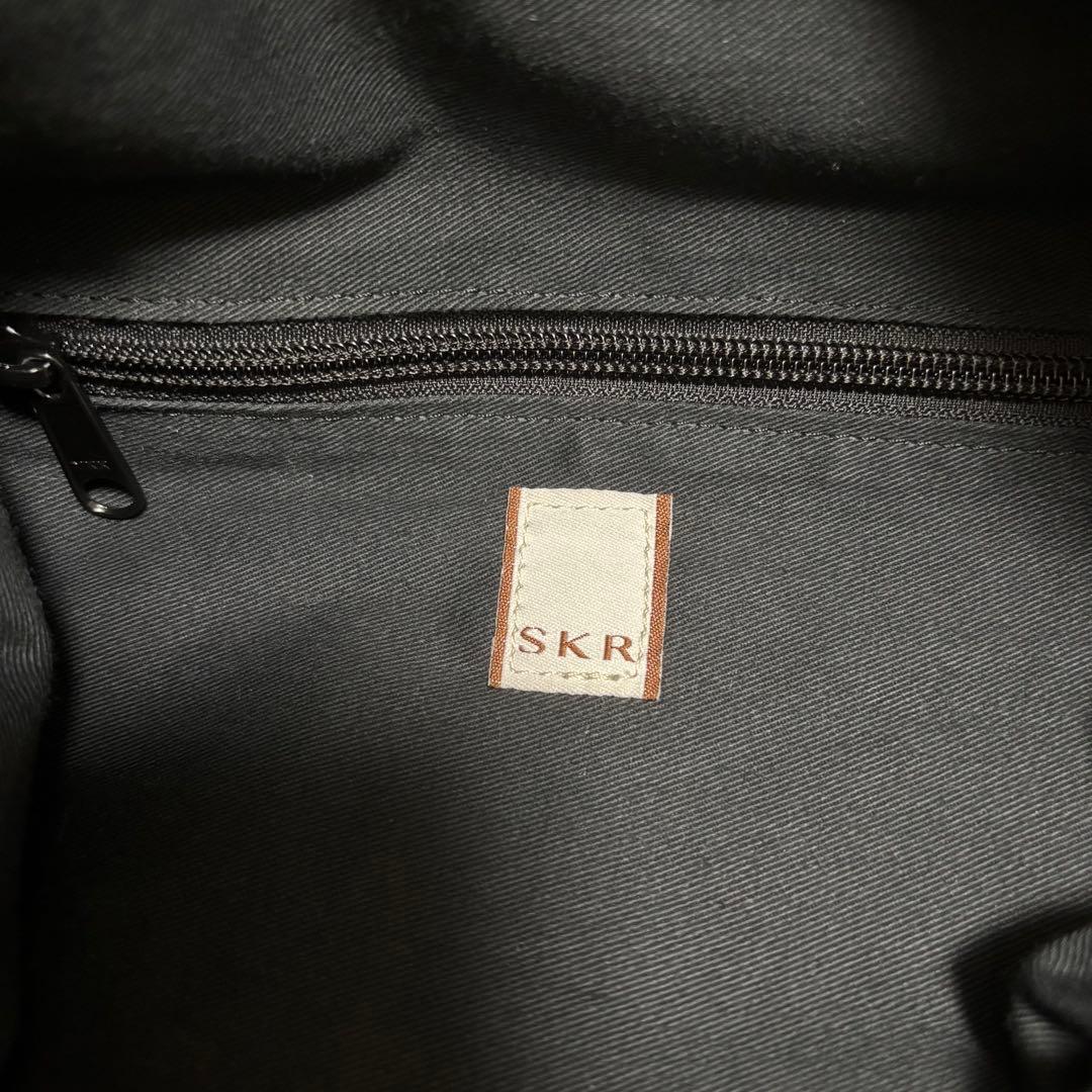 SKR レザーバッグ ブラック