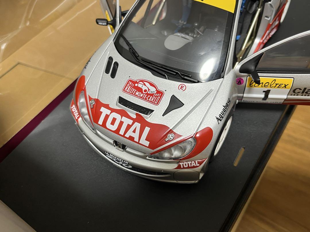 オートアート プジョー 206 WRC 1/18 ラリー カタルーニャ 2001