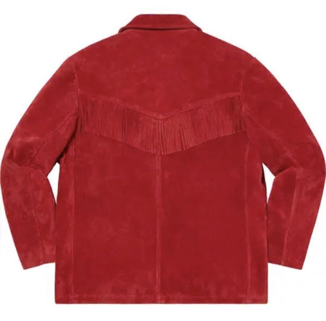 Supreme Schott Fringe Suede Coat 道枝駿佑着用