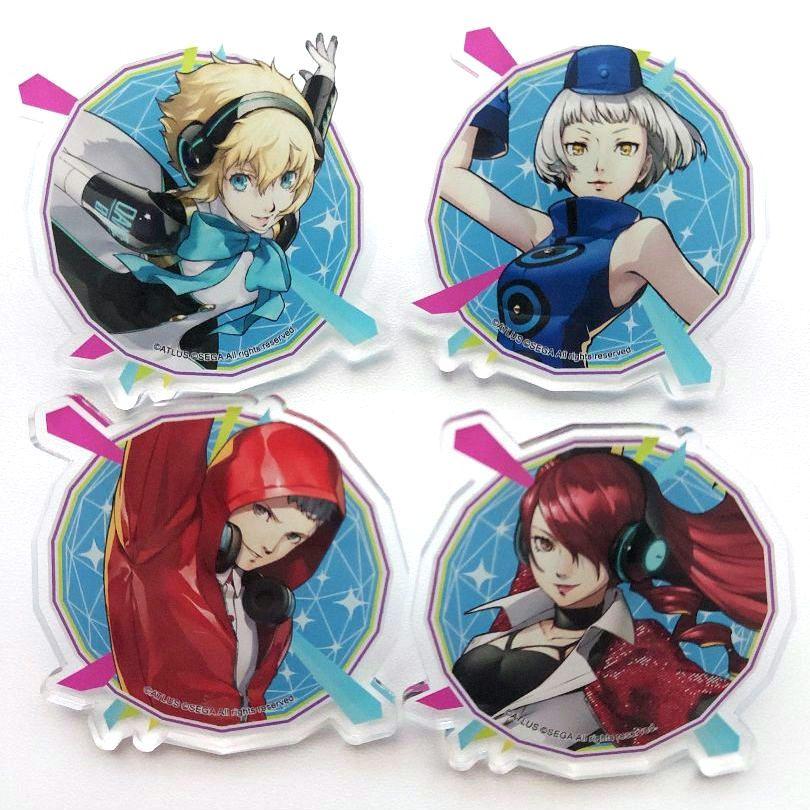 P3D 真田明彦 アクリルバッジ ペルソナ3 リロード キャラバッジコレクション 缶バッジ 真田