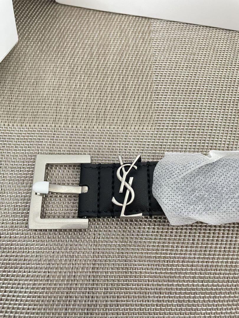 新品未使用SAINT LAURENT イブサンローラン ベルト　シルバー