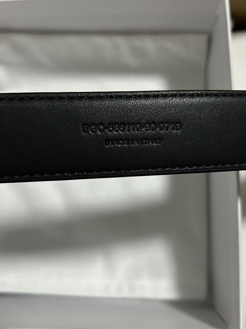 新品未使用SAINT LAURENT イブサンローラン ベルト　シルバー