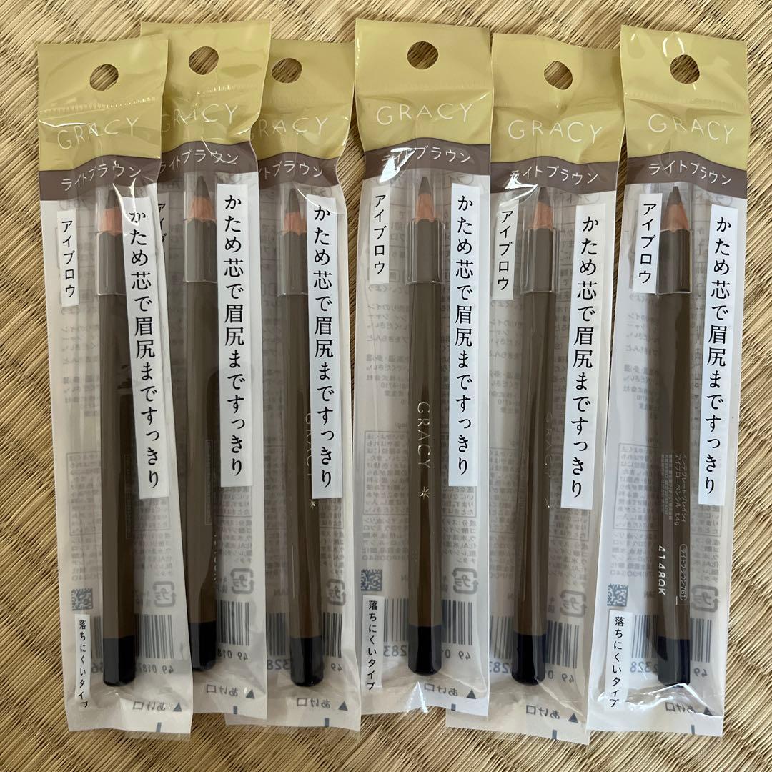GRACY インテグレート アイブローペンシル ライトブラウン 1.8g