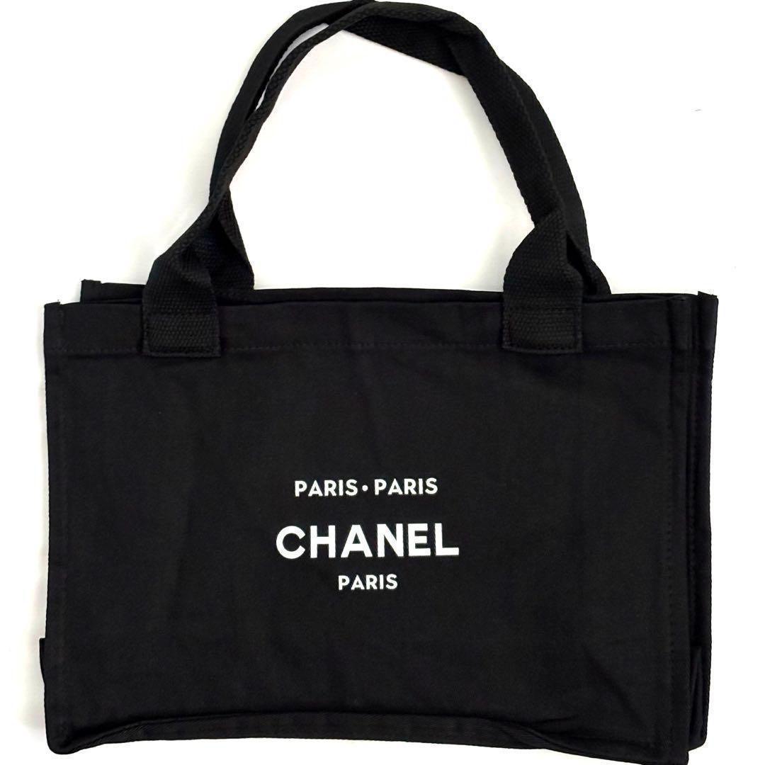 CHANELシャネルノベルティ コスメティックキャンパストートバッグ新品 新品】シャネル CHANELノベルティキャンバストートバッグ - メルカリ