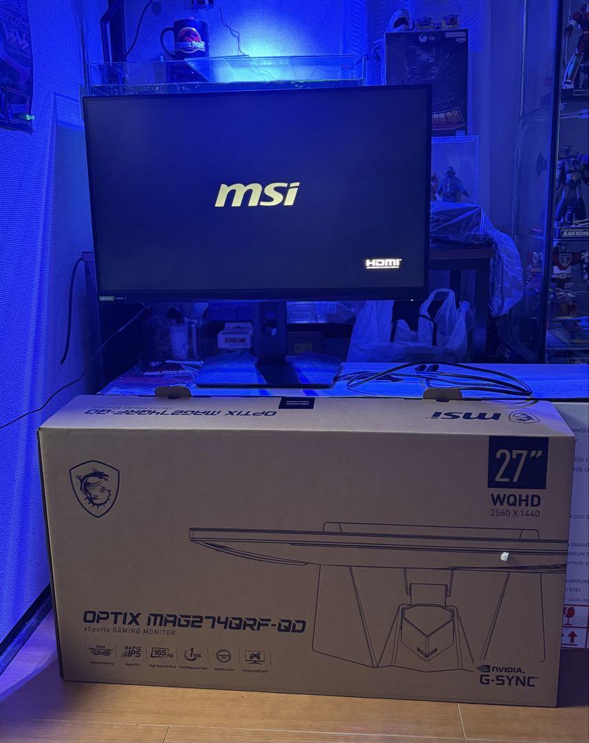 MSI OPTIX MAG274QR-QD 27インチモニター