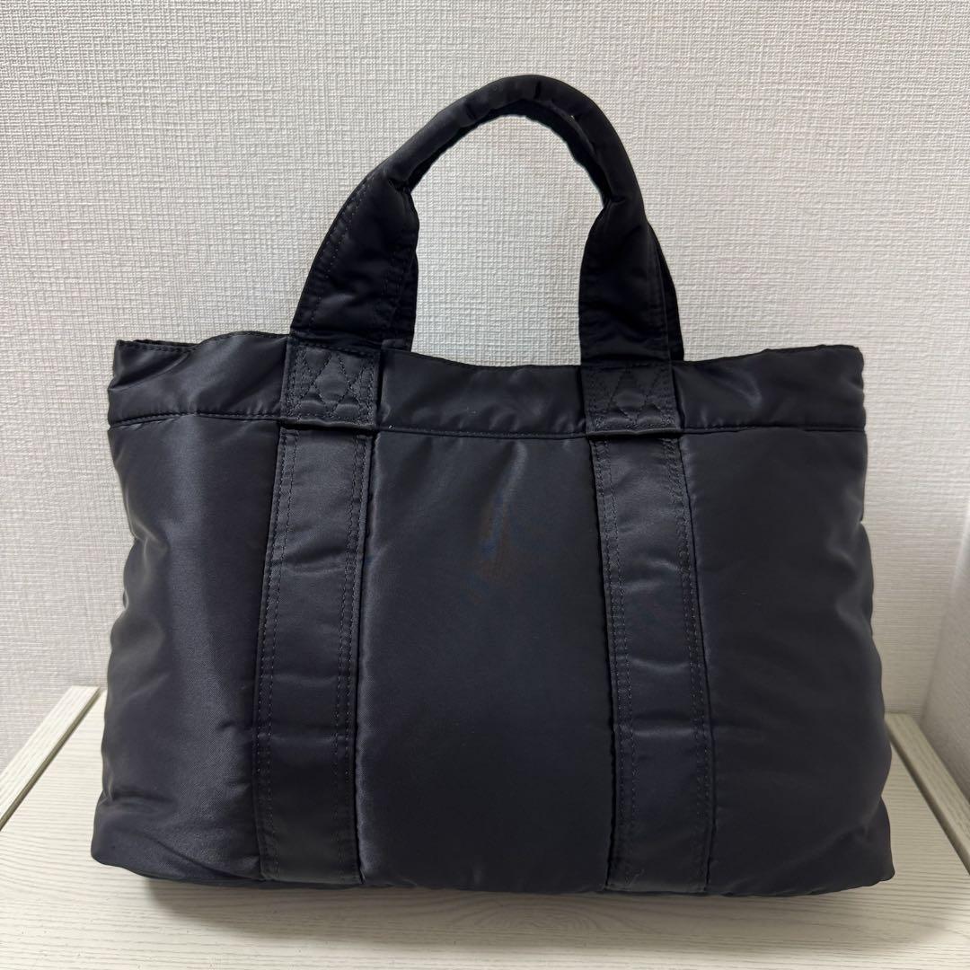 【新品同様】PORTER 黒　ポーター タンカー ブラック　トートバッグ