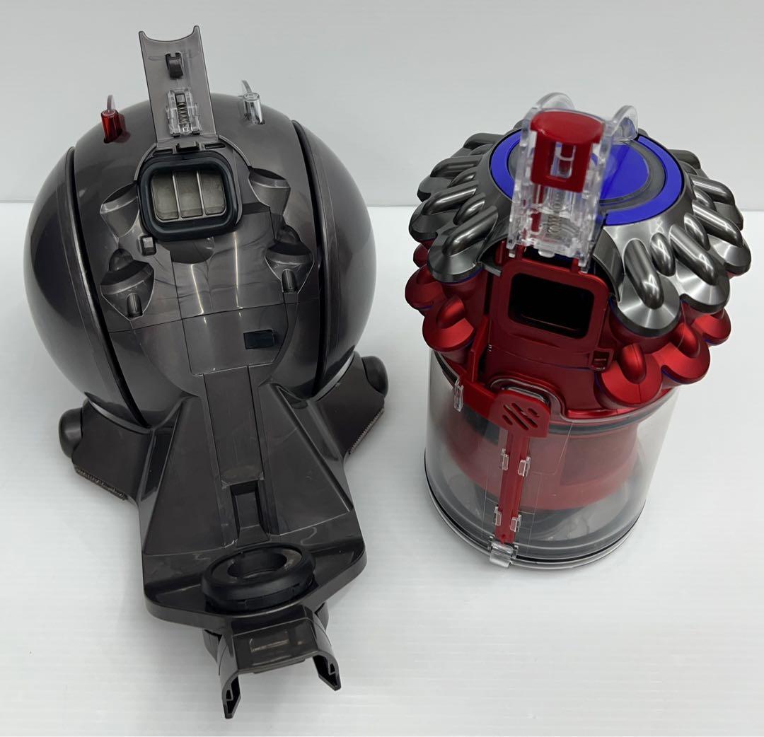 赤　動作保証品　中古　ダイソン　CY25 掃除機　本体　ダストケース付き　レッド 赤 動作保証品 中古 ダイソン CY25 掃除機 本体 ダストケース