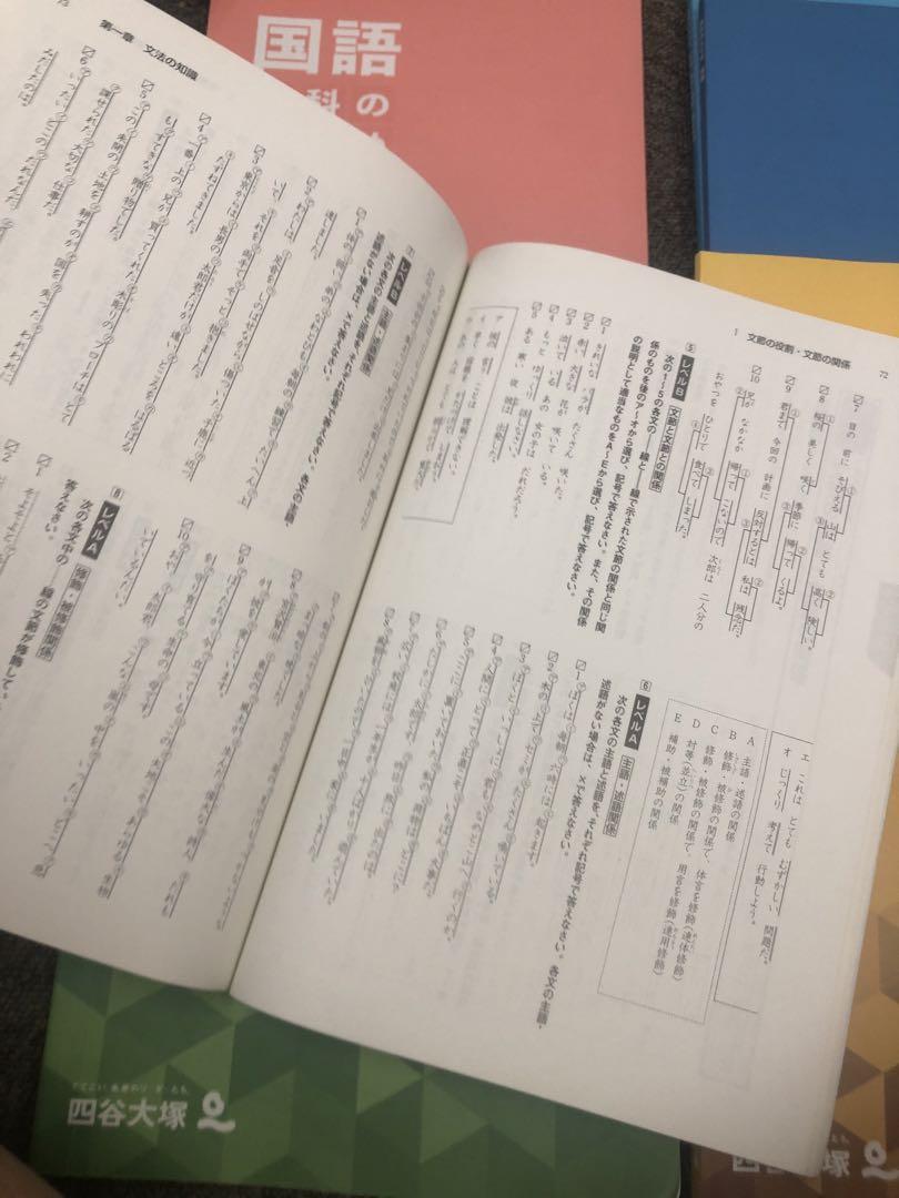 四谷大塚　6年　四科のまとめ国算理社　中古　2023年度版　書き込みほぼ無～小