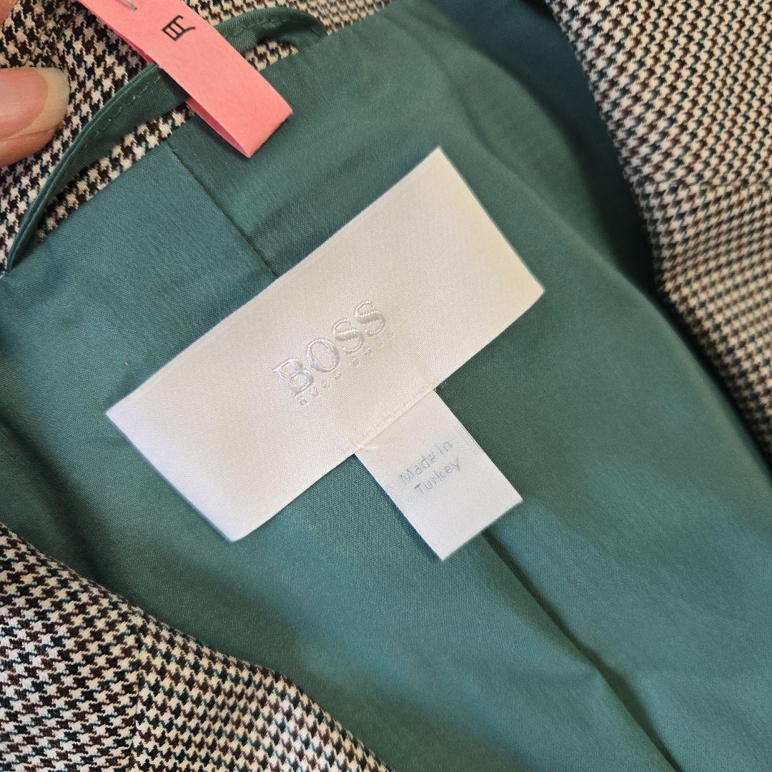HUGO BOSS スーツ上下 ジャケット スカート 格子 XL相当 HUGO BOSS スーツ上下 ジャケット スカート 格子 XL相当 - メルカリ