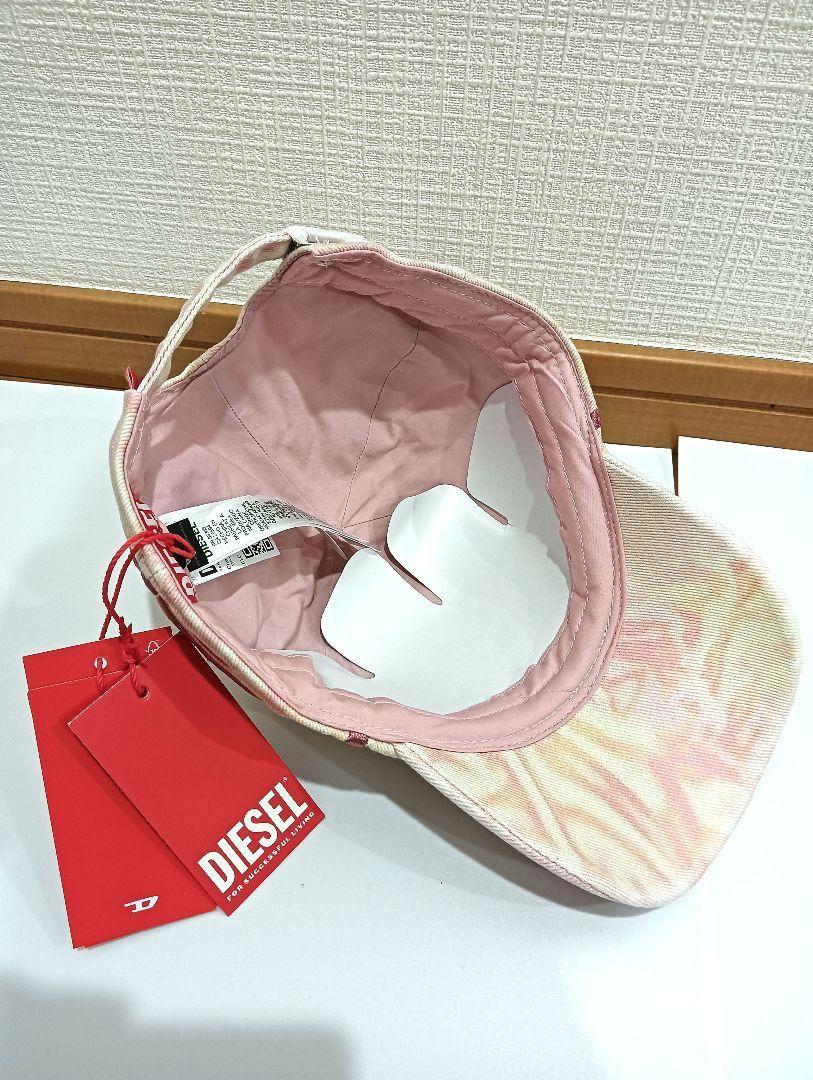 DIESEL ディーゼル 帽子 キャップ ライトピンク A127110EPAF