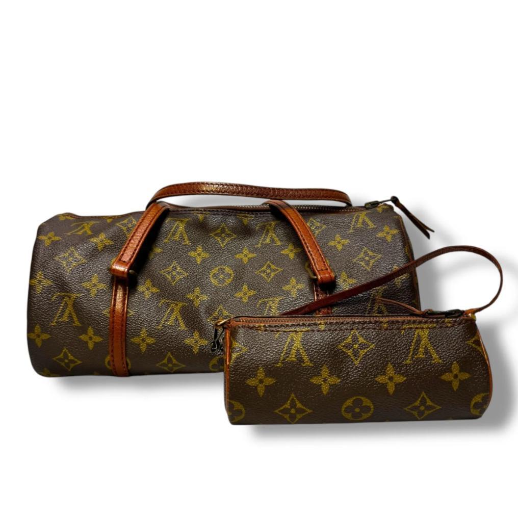 LOUIS VUITTON パピヨン30 ショルダーバッグ ヴィンテージ