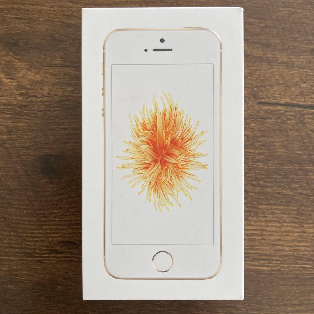 Apple iPhone SE第一世代 64GB ゴールド イヤホン付き