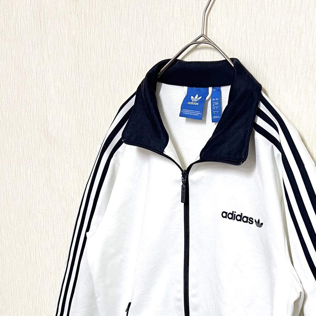 超人気‼️】adidasベッケンバウアージャージ M 白 濃紺 在原