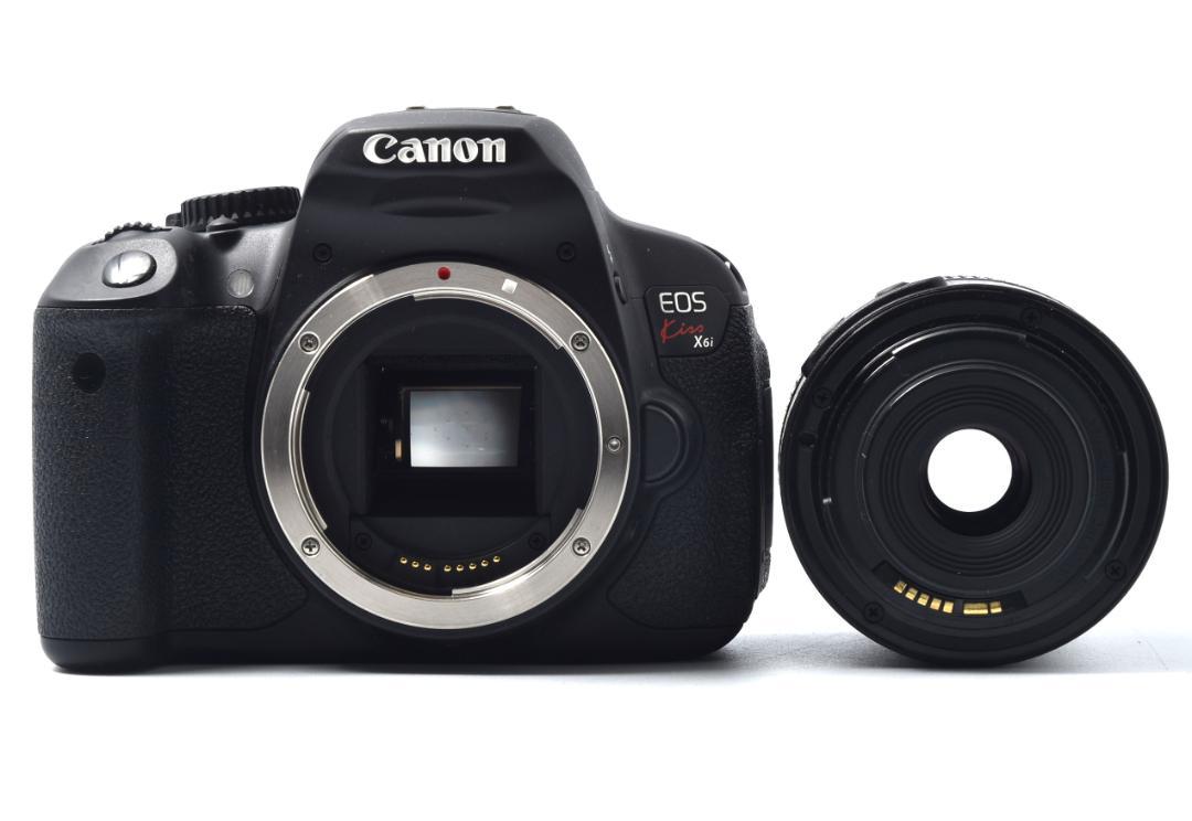 【美品】Canon EOS Kiss X6i + 18-55mm レンズキット
