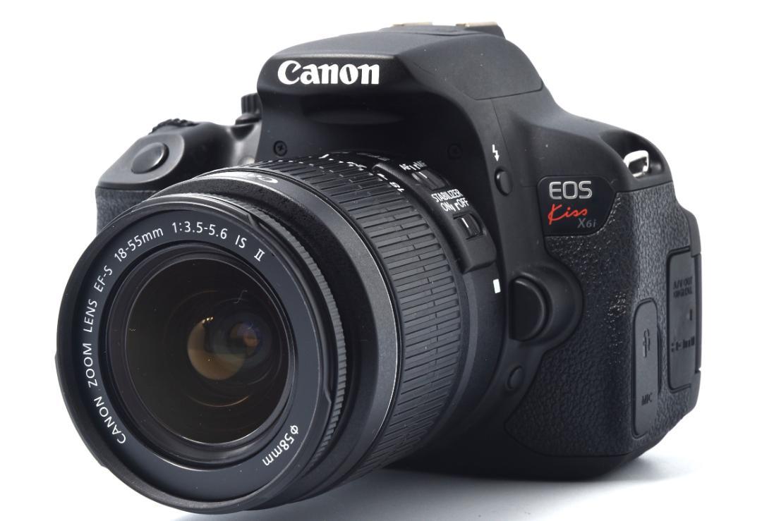 【美品】Canon EOS Kiss X6i + 18-55mm レンズキット