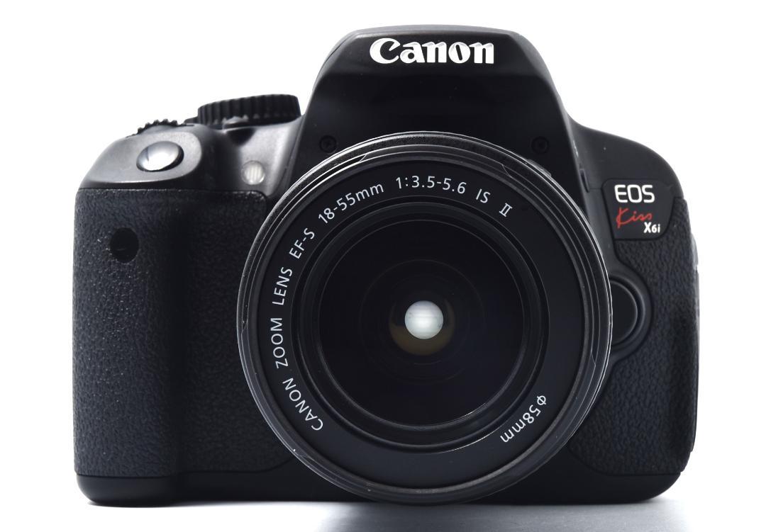 【美品】Canon EOS Kiss X6i + 18-55mm レンズキット