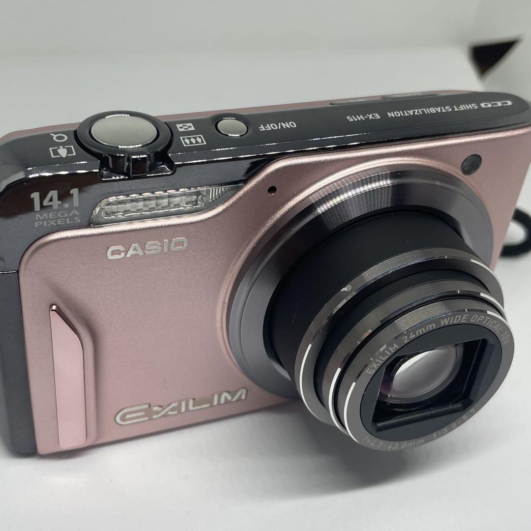CASIO EXILIM EX-H15 デジカメ EX-H15 - デジタルカメラ - CASIO