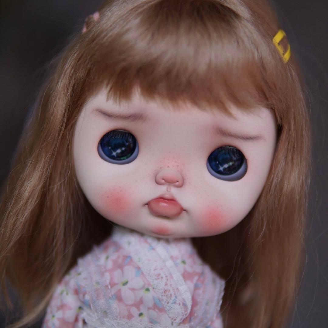 カスタムブライス 作家様 幼い 悪戯っ子 かわいい まんまる 不機嫌なロバちゃん