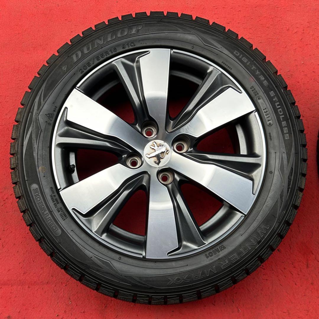 未使用の近い品です!PEUGEOT 2008A94純正16インチ×6.5J＋20