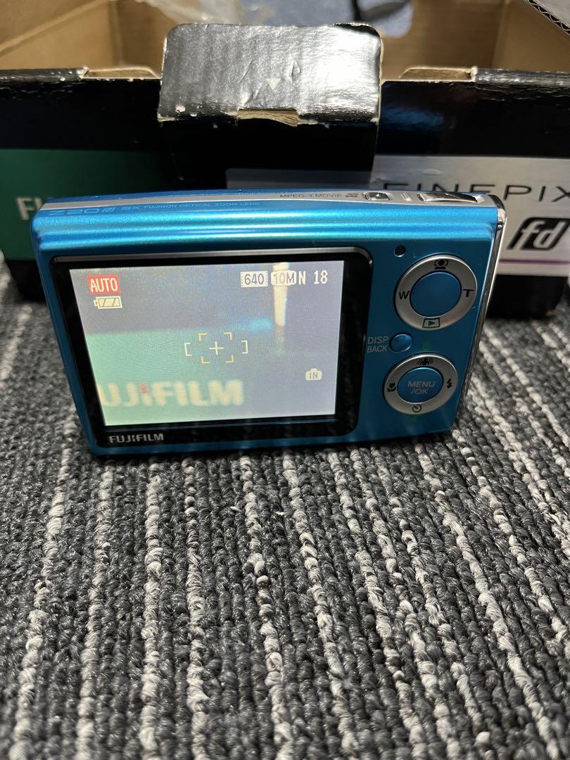 美品❗️FUJIFILM Finepix Z20fdブルー 箱付属品付き