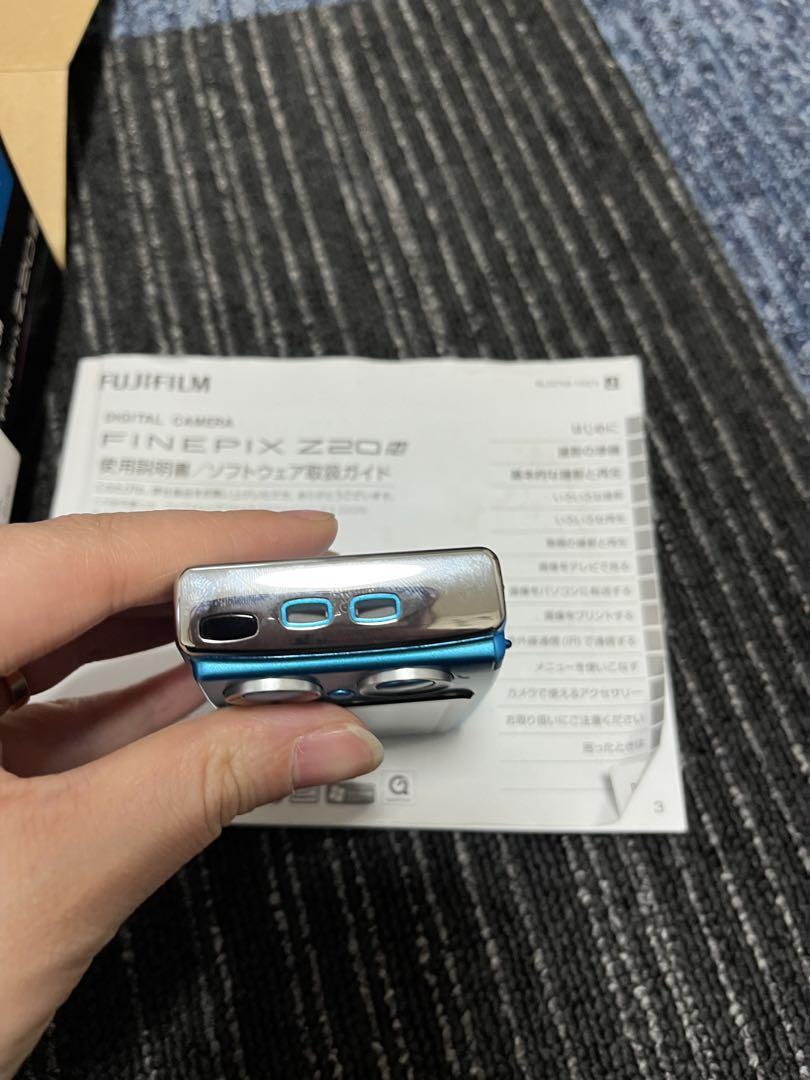 美品❗️FUJIFILM Finepix Z20fdブルー 箱付属品付き