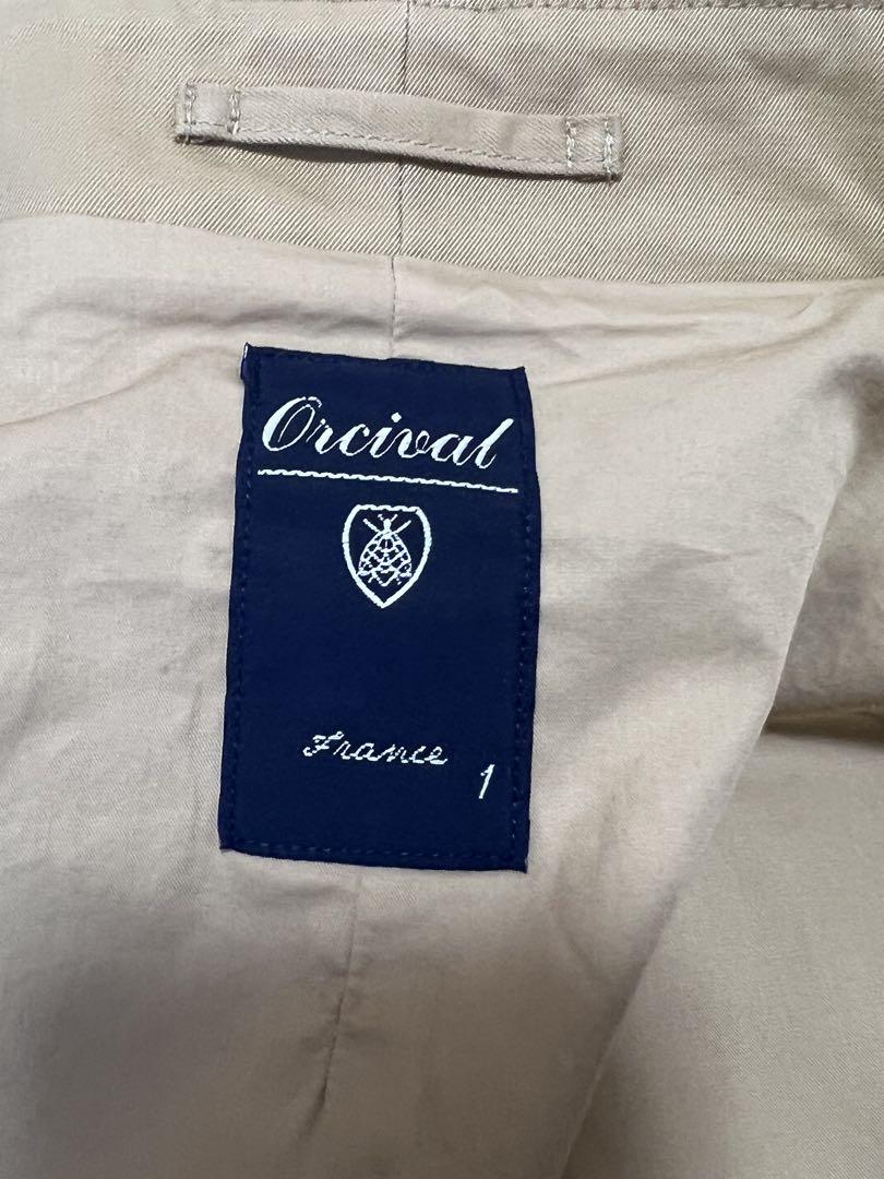 Orcival オーシバル ステンカラーコート　サイズ1
