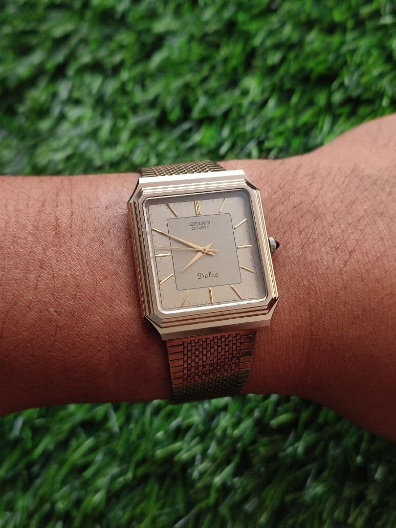 SEIKO DOLCE TANK クォーツ 腕時計 ゴールド MEDICALDB_JP