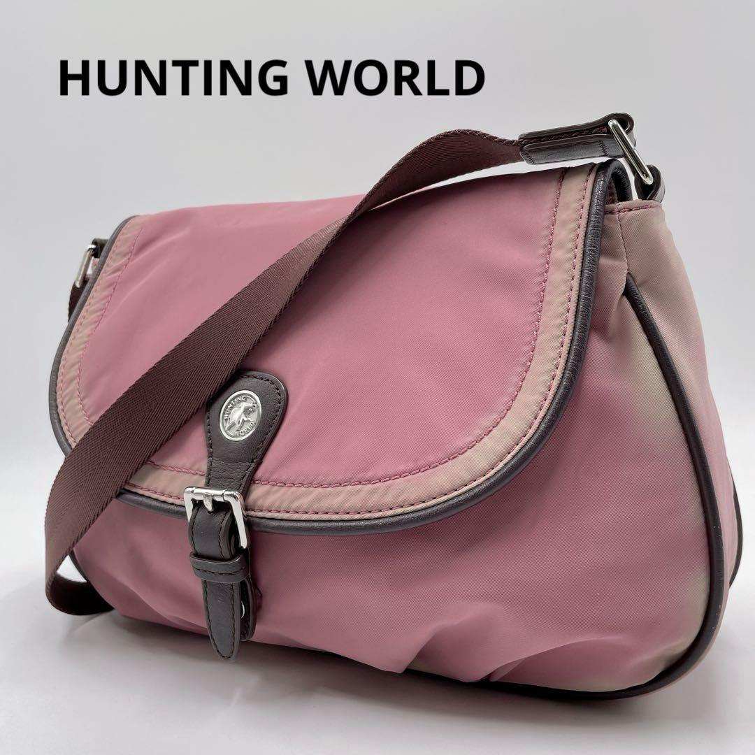 【希少】HUNTING WORLD ハンティングワールド　グラデーションバッグ