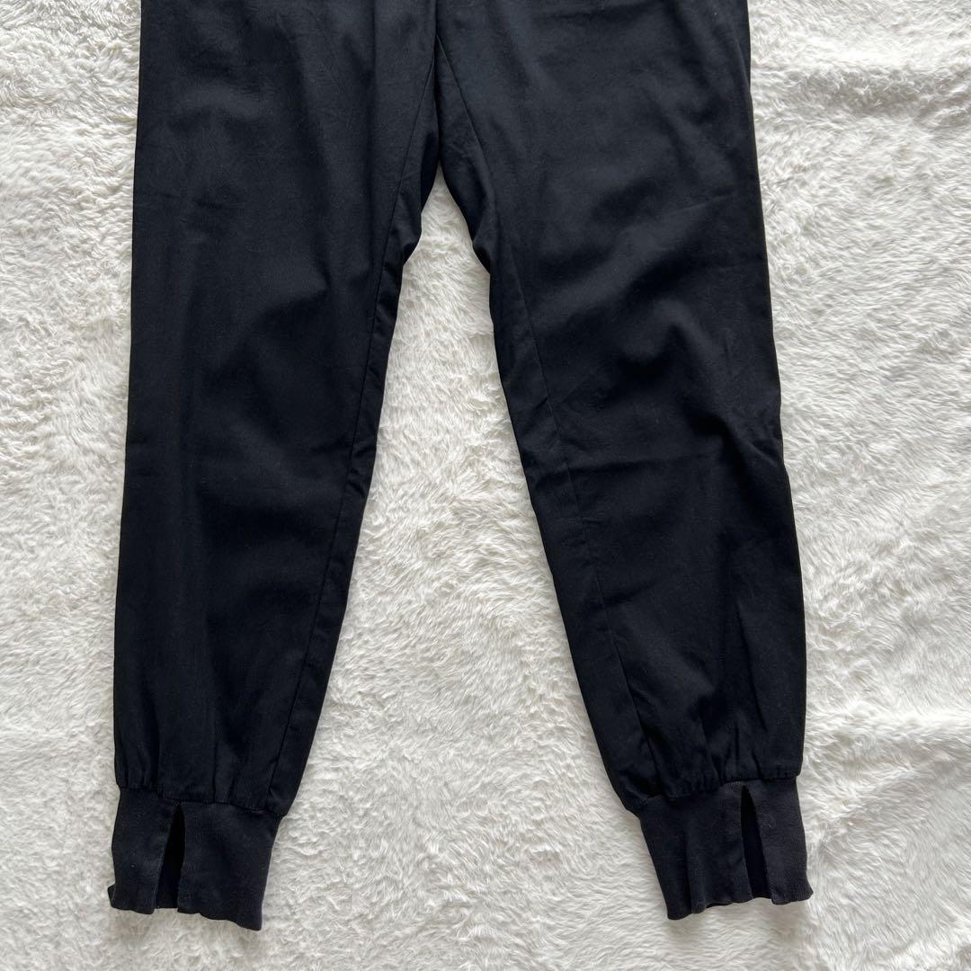 ミューニック 美品 レーヨン ラミー ストレッチクロス スリットリブ パンツ
