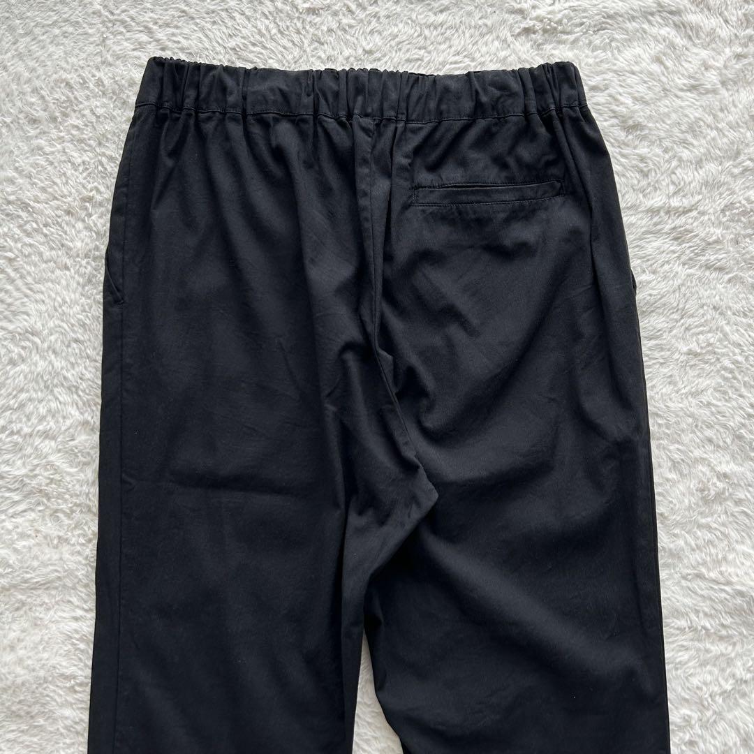 ミューニック 美品 レーヨン ラミー ストレッチクロス スリットリブ パンツ