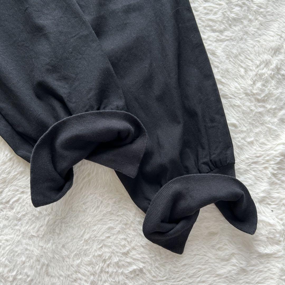 ミューニック 美品 レーヨン ラミー ストレッチクロス スリットリブ パンツ