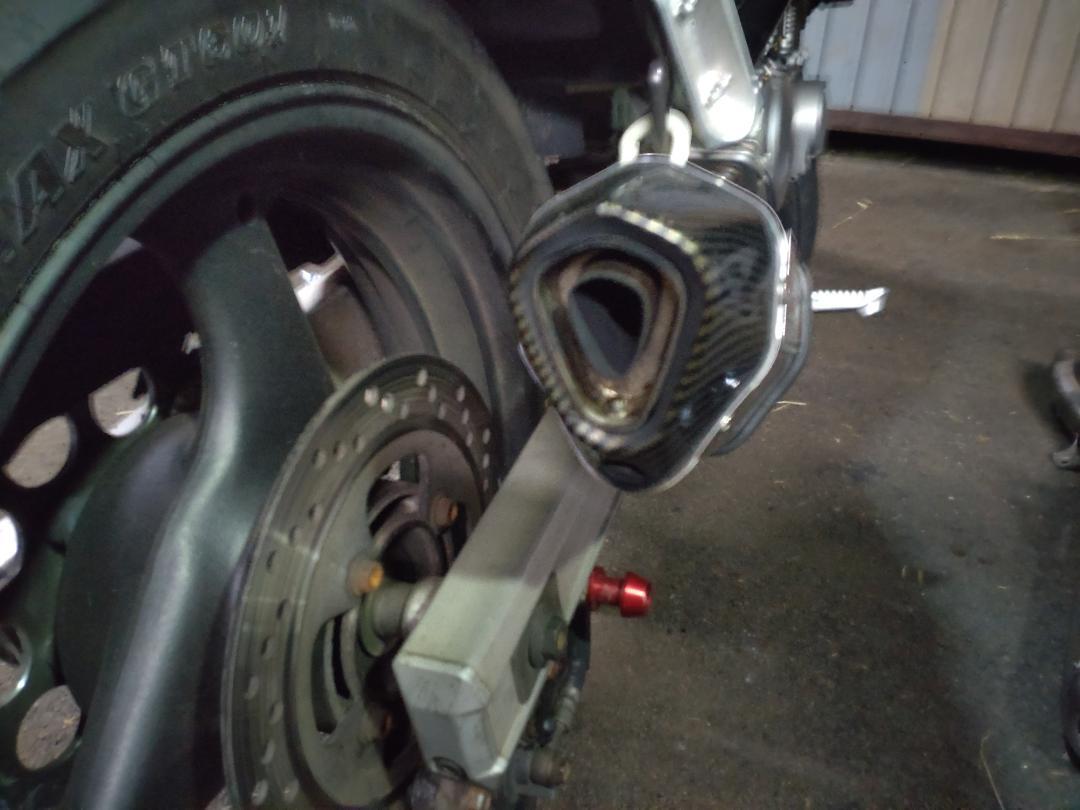 バンディット250マフラー