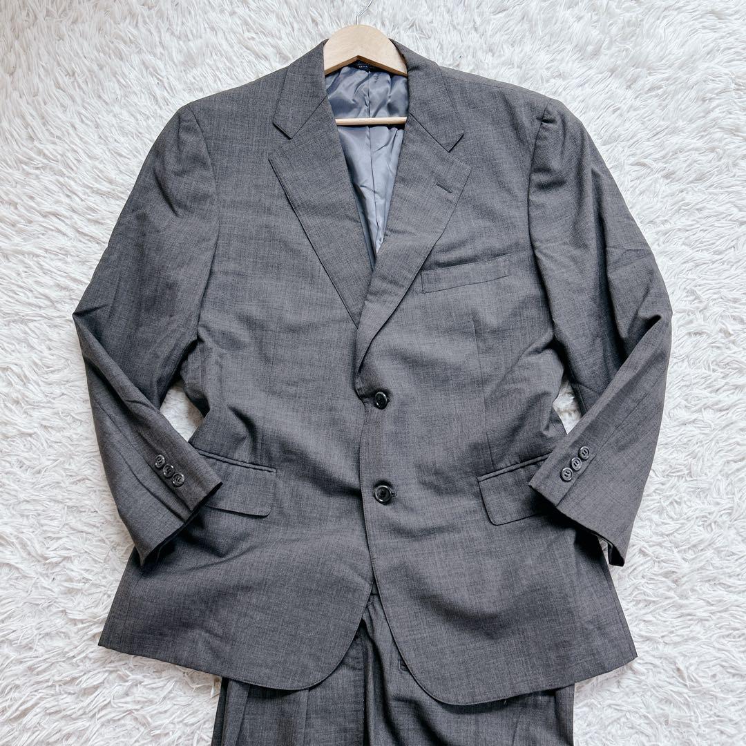 brooks brothers セットアップ グレー メタルボタン シルバー Brooks Brothers｜◇JAPAN TRAD.◇ ウール グレンプラッド 2釦
