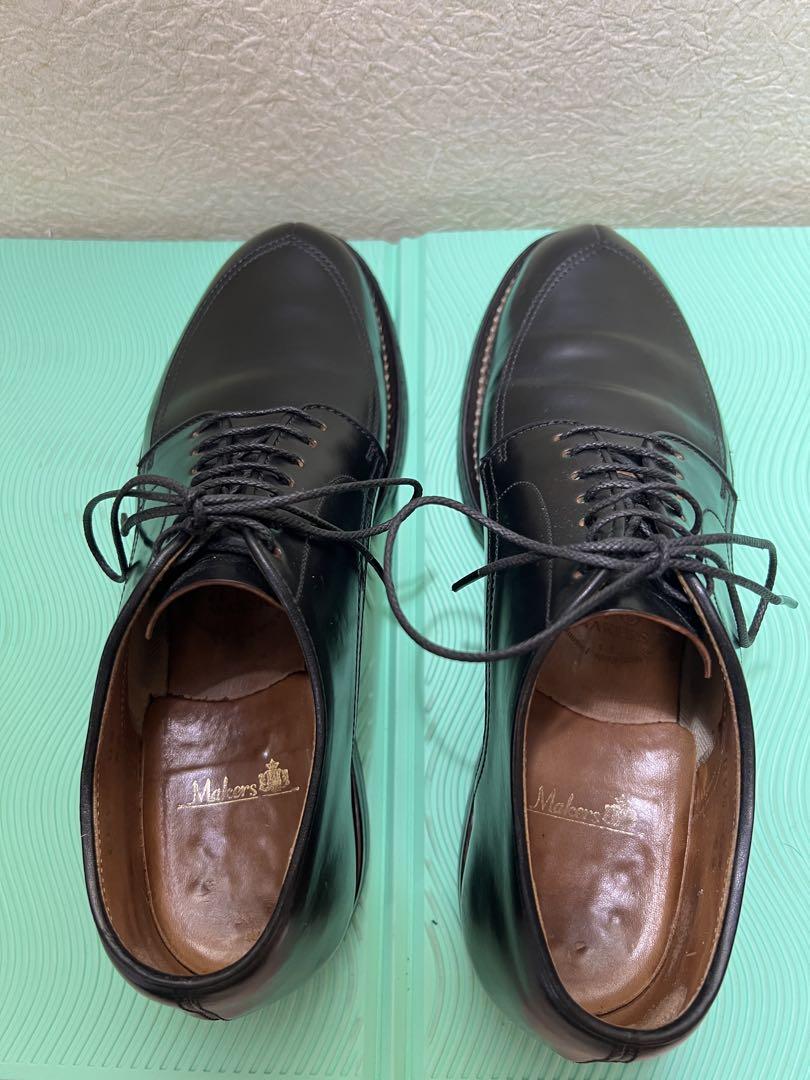 靴 Makers V TIP BLUCHER Black cordovan 6h