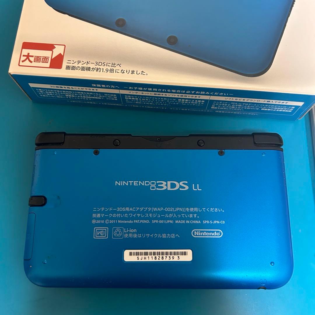 Nintendo 3DS LL 本体 取説・箱付き ブルー Nintendo 3DS LL 本体 取説・箱付き ブルー